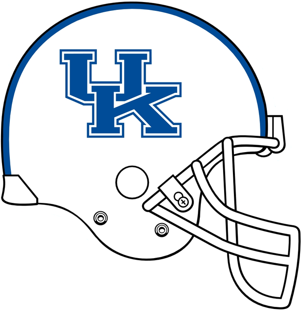 Kentucky Wildcats 2005-2015 Helmet Logo fabric transfers...